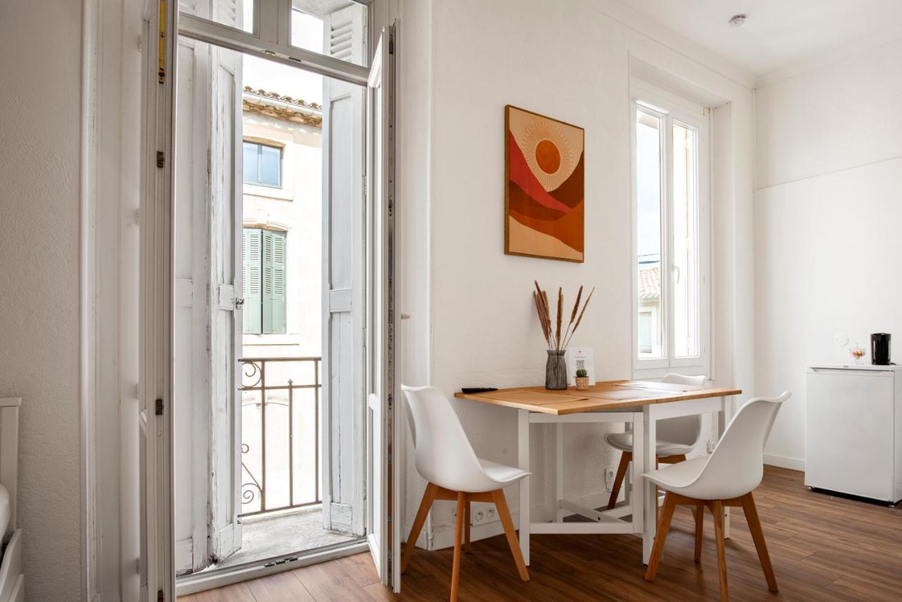 Montsejour - Studio Climatise Entre Gare & Cite Carcassonne Buitenkant foto